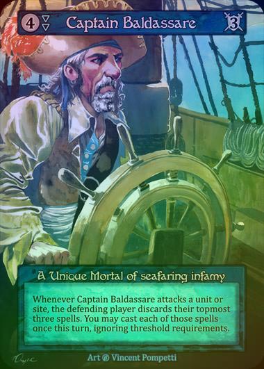 【FOIL】[Water] Captain Baldassare [beta-Unique]